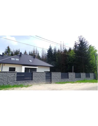 Nowoczesne ogrodzenie Wide Siatmet - 8