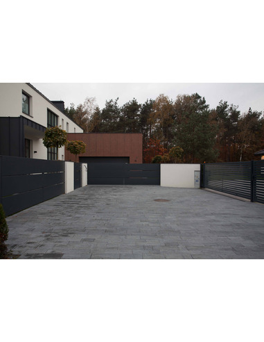 Nowoczesne ogrodzenie Wide Siatmet - 22