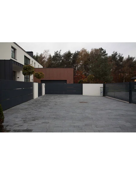 Nowoczesne ogrodzenie Wide Siatmet - 22