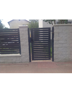 PRZECENA FURTKA PALISADA 80x20 PRODUCENT OGRODZEŃ! Siatmet - 1