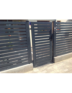 PRZECENA FURTKA PALISADA 80x20 PRODUCENT OGRODZEŃ! Siatmet - 1 2
