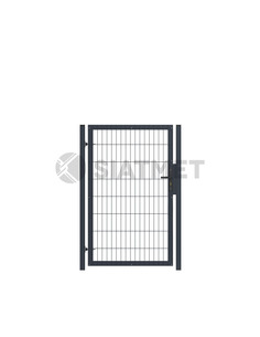Furtka panelowa H - 1230x1000mm, kolor RAL 7016 Siatmet - 1