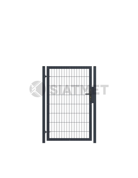 Furtka panelowa H - 1230x1000mm, kolor RAL 7016 Siatmet - 1