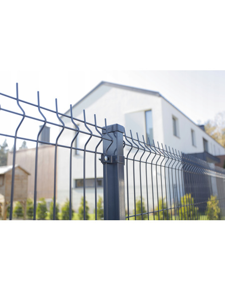 PANEL OGRODZENIOWY h1730mm drut 5mm CZARNY Siatmet - 2