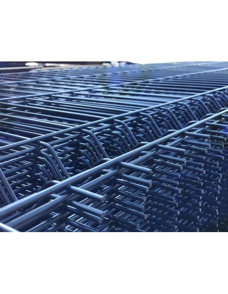 PANEL OGRODZENIOWY h1730mm drut 5mm CZARNY Siatmet - 6