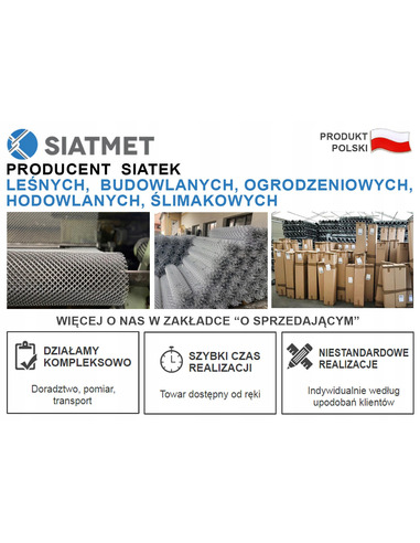 Siatka Zgrzewana Ocynkowana Hodowlana + PCV 13x13 Klatki Woliery Siatmet - 4