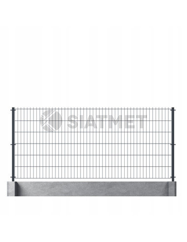 PANEL OGRODZENIOWY 2D h1230mm 8/6/8 ZIELONY Siatmet - 4