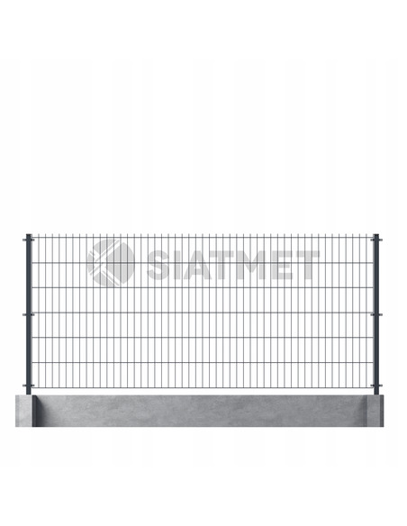 PANEL OGRODZENIOWY 2D h1230mm 8/6/8 ZIELONY Siatmet - 4