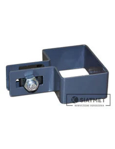 Obejma 60x40 RAL 7016 (antracyt) startowa Siatmet - 1
