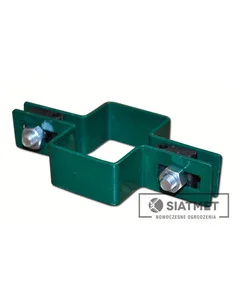 Obejma 60x40  RAL 6005 (zielony) pośrednia Siatmet - 1