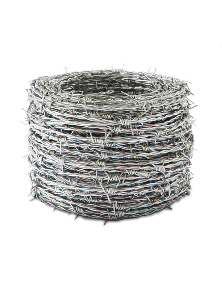 Drut kolczasty ocynkowany fi2,0/fi2,0 / 16kg200mb Siatmet - 1