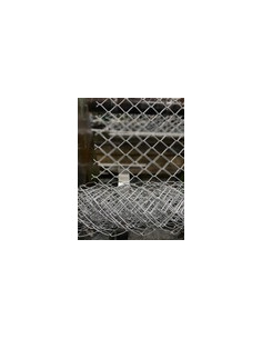 Siatka ogrodzeniowa ocynkowana 2,0 mm+PCV oczko 60x60mm H 1000, kolor brąz ral8017 Siatmet - 1 2