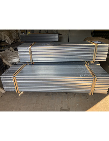 Słupek ocynk + kapturek 60x40x1,2 h 2000 Siatmet - 4