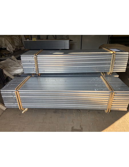 Słupek ocynk + kapturek 60x40x1,2 h 2000 Siatmet - 4