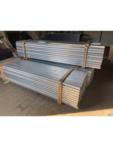 Słupek 60X40X1,2 H 1800 ocynk + kapturek  Siatmet - 4