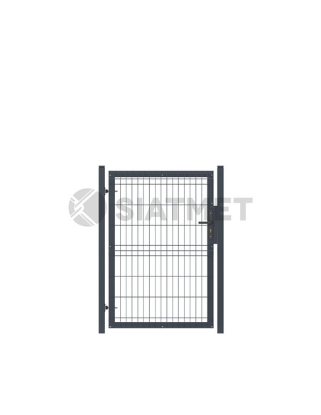 Furtka panelowa H - 1530x1000mm, kolor  RAL7016. Siatmet - 1