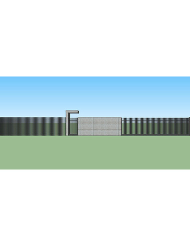 Ogrodzenie MODERN 60x40 H150cm Siatmet - 18