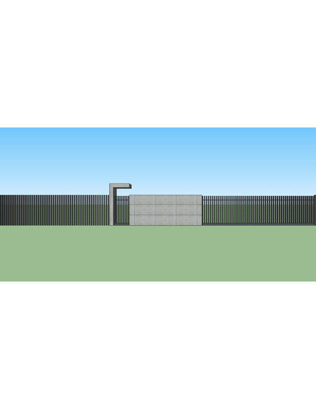Ogrodzenie MODERN 60x40 H150cm Siatmet - 18