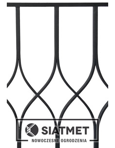 Ogrodzenie balustrada kuta typ B Siatmet - 1 2