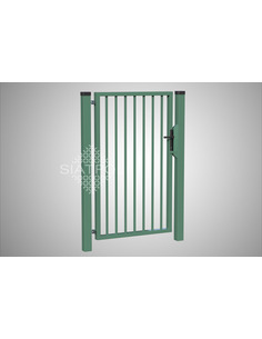 Furtka profilowa, H1200x1000mm, kolor ral9005. Siatmet - 1