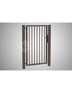 Furtka profilowa, H1300x1000mm, kolor ral7016. Siatmet - 1