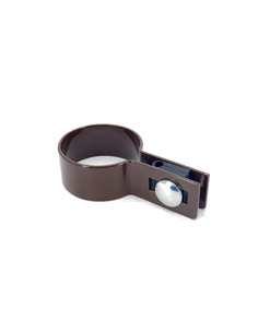 Obejma Fi 48mm, ocynk , końcowa Siatmet - 1