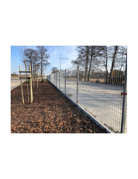 Panel ogrodzeniowy przetłaczany ocynk+kolor ral7016, fi 3.8mm, 3V/H 1330 Siatmet - 5