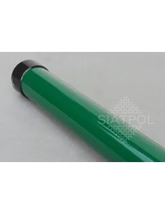 Słupek okrągły ocynkowany, fi 48, ścianka 1,5mm , H - 2200, kolor ral6005. Siatmet - 1